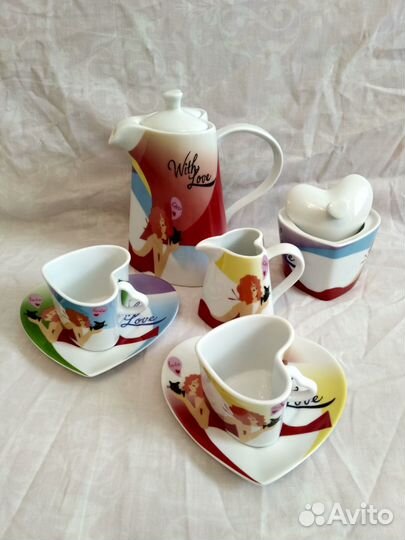 Кофейный набор для влюбленных. Италия