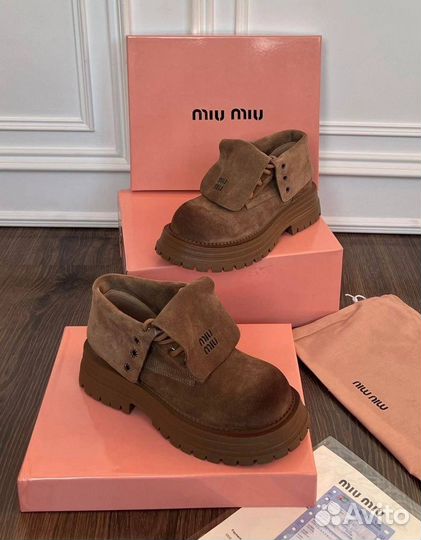 Ботинки Miu miu