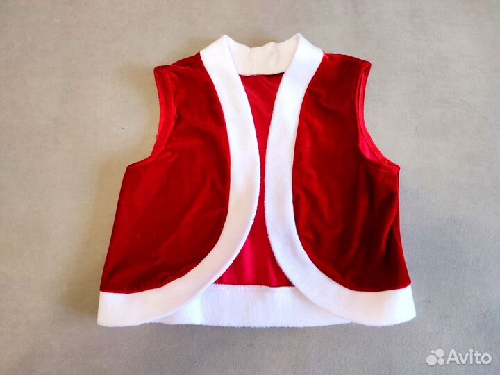 Костюм деда мороза детский 110 116