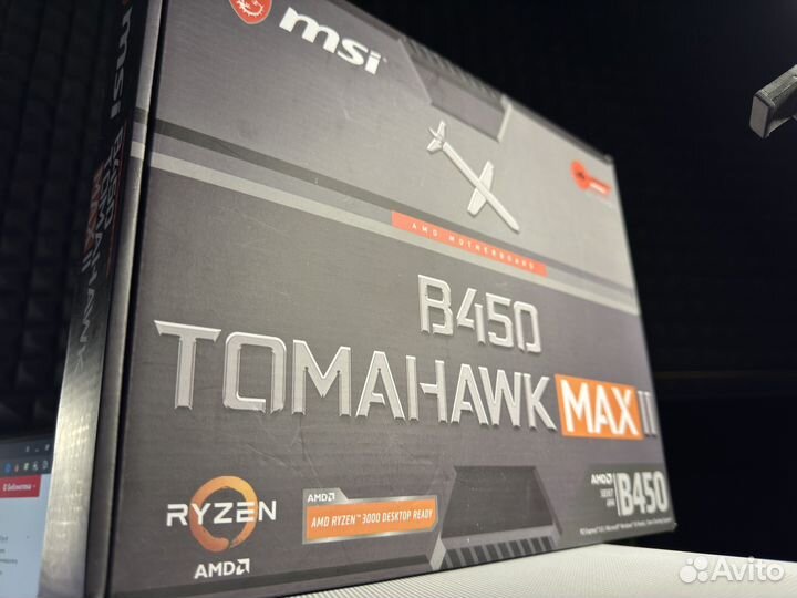 Комплект Ryzen 5 5600x + MSI B450 Tomahawk MAX II