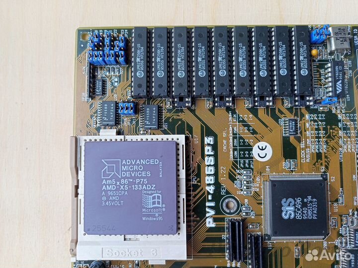 Топповый набор Asus PVI-486SP3 + AMD 5x86-160MHz