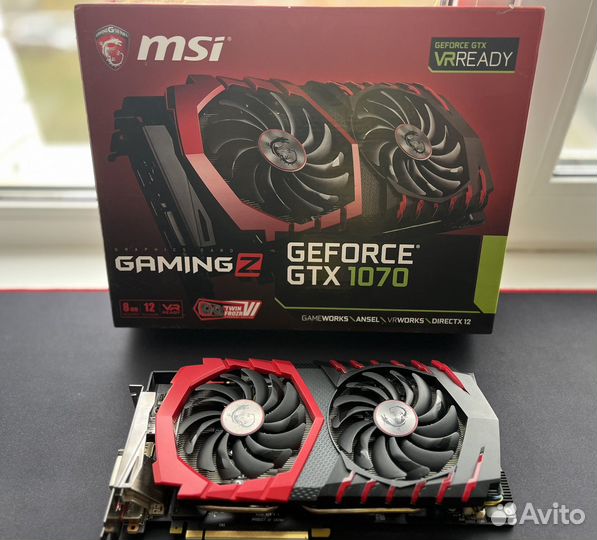 Видеокарта gtx 1070 8gb