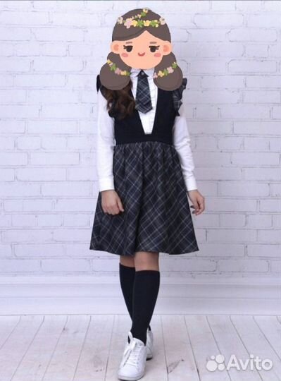 Школьный сарафан