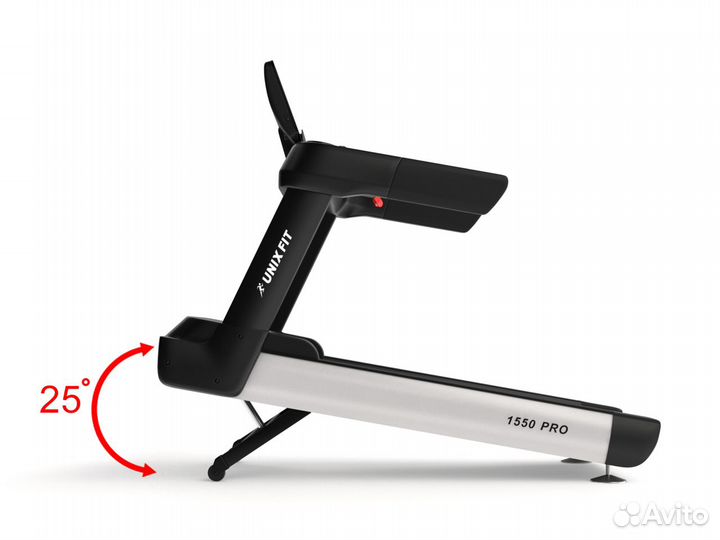 Профессиональная беговая дорожка UnixFit 1550 PRO