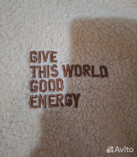 Мягкое худи с принтом