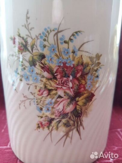 Старинная банка для кофе XIX век