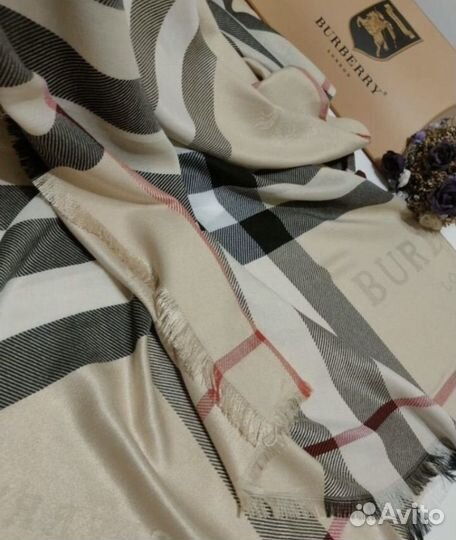 Шарф burberry кашемир
