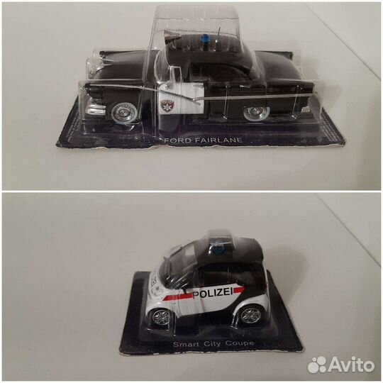 Полицейские машины мира 1:43