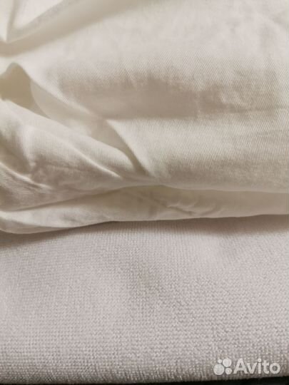 Простынь натяжная и наматрасник 70*100