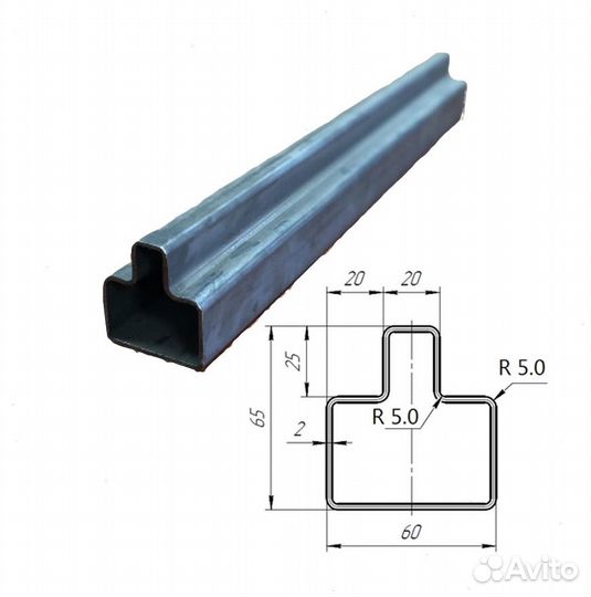 Откатные ворота 4х2 Т-профиль+автоматика Home Gate