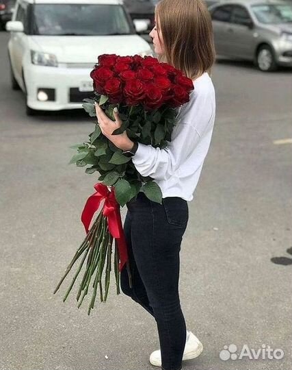 Высокие Розы с Доставкой