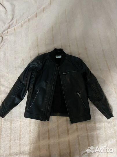 Куртка кожаная H&M 134 размер