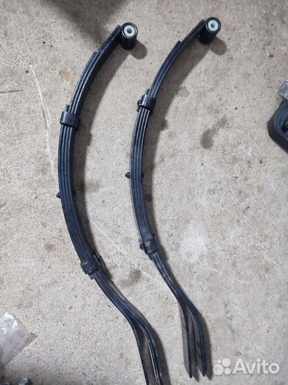 Рессоры 4 и 7 листа для легкового прицепа