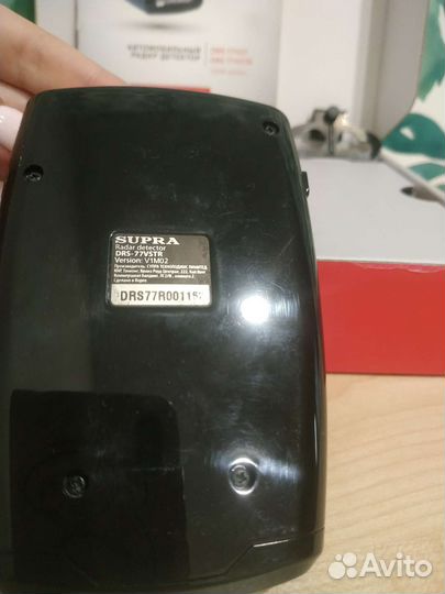 Радар детектор supra