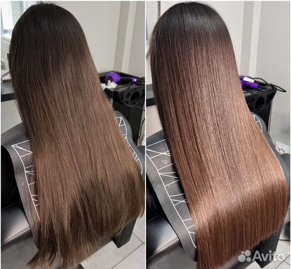 Кератиновое выпрямление, ботокс