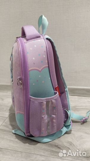 Ранец ортопедический школьный для девочки hatber