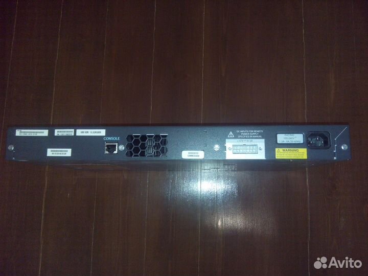 Коммутатор Cisco Catalist 3560 24+2 порта