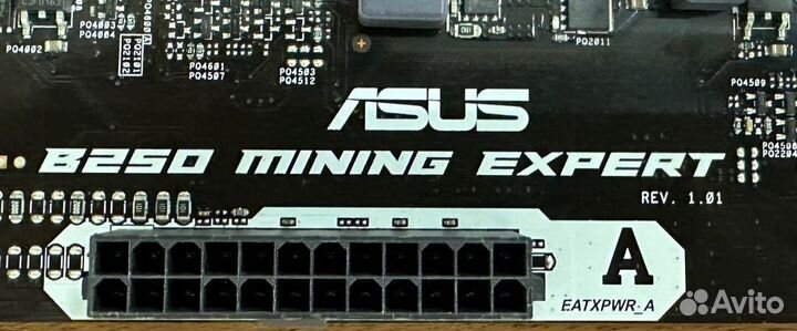 Материнская плата Asus b250 mining expert +3900