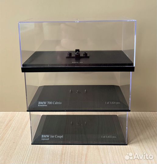 Боксы для моделей Minichamps 1:43