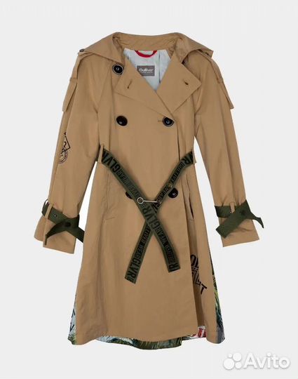 Плащ для девочки gulliver