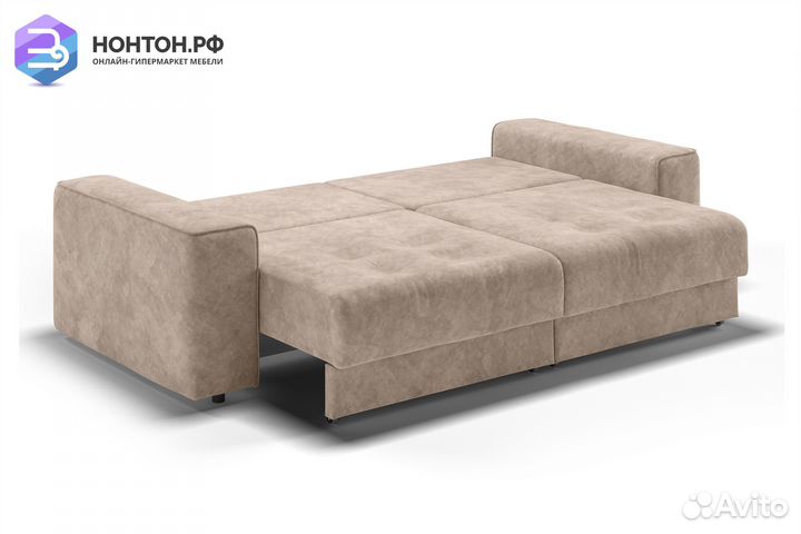 Диван еврокнижка Конте бежевый