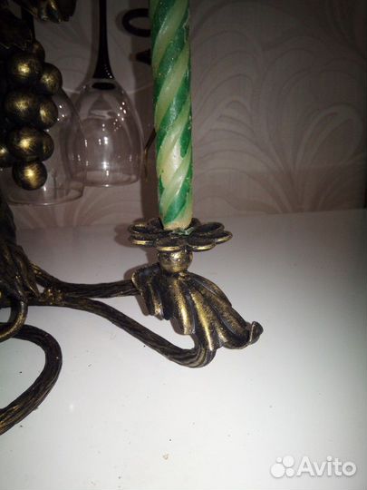 Подставка для бутылки, подсвечник