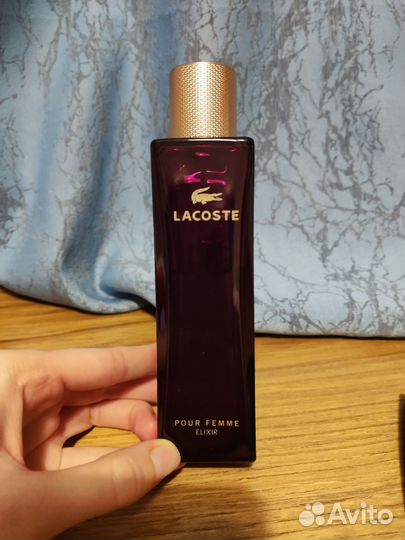 Духи lacoste pour femme elixir