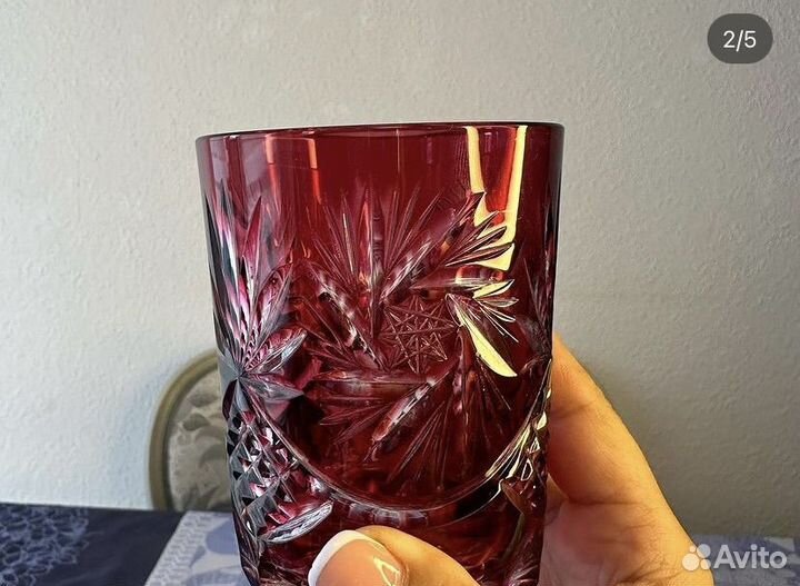 Хрустальные Немецкие стаканы
