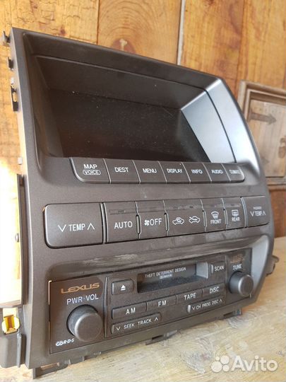 Магнитола штатная от lexus gx 470