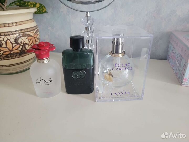 Пустые флаконы от духов