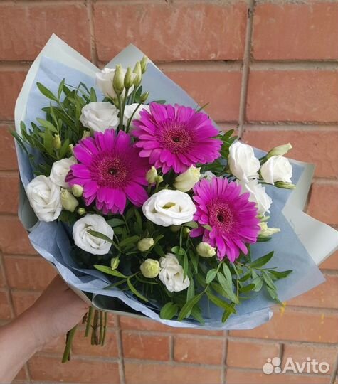 Букеты с Эустомой