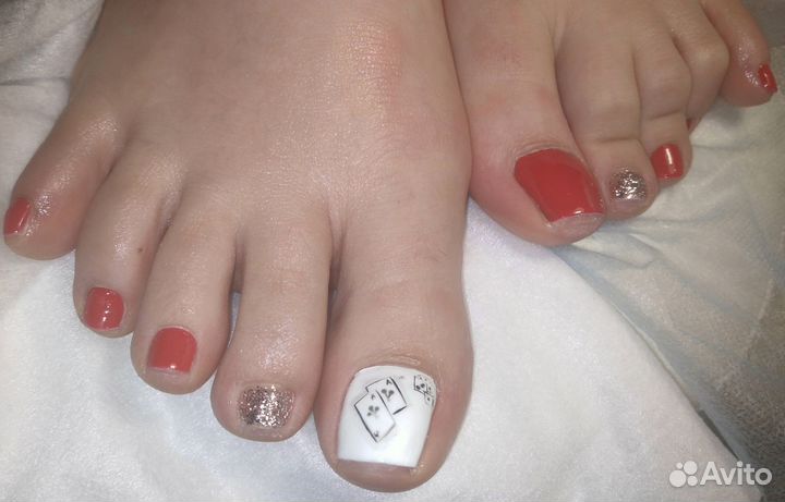 Маникюр педикюр на дому