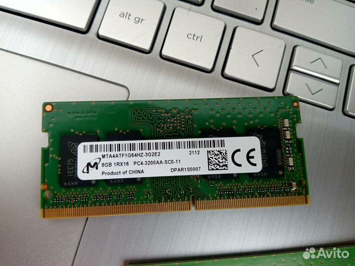Оперативная память DDR4 3200 8GB