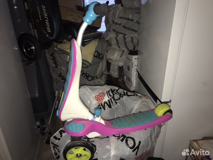 Самокат беговел 2 в 1