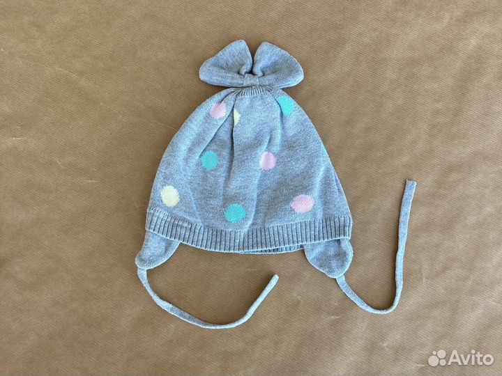 Шапка детская варежки