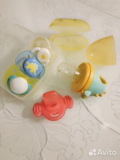 Пустышка avent, ниблер, прорезыватель, щётка