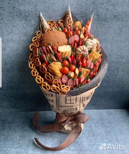Мужские букеты съедобные (подарок мужчине)
