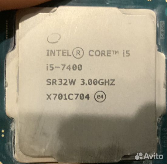 Процессор intel core i5 7400