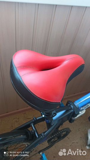 Седло для велосипеда мягкое