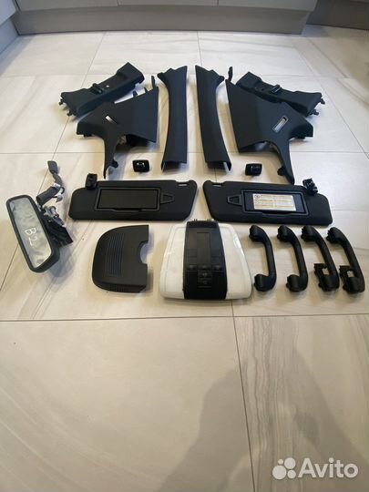 Потолок черный мерседес w204 amg