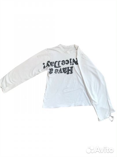 Лонгслив y2k have a nice day