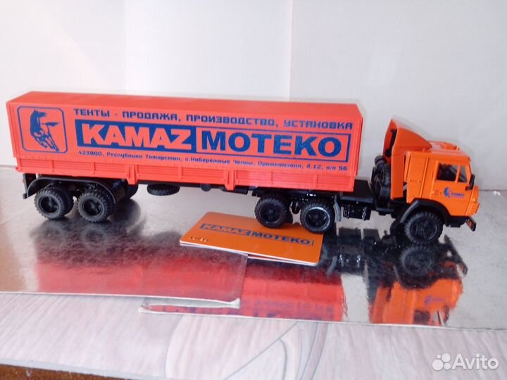 Камаз камаз 5410 с полуприцепом «мотеко», Элекон