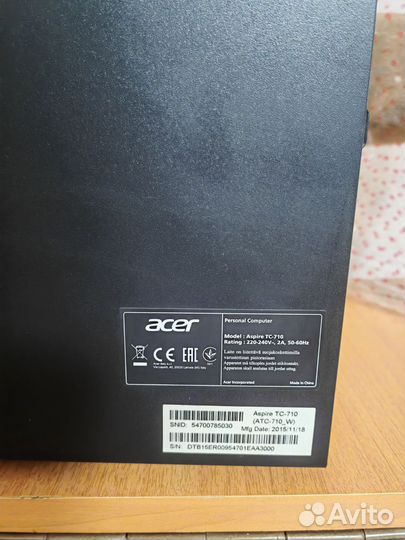 Системный блок acer