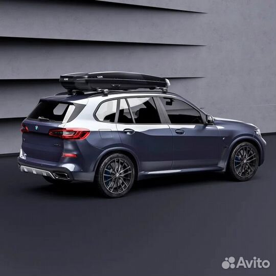 Автобокс major, 460л, 2190х880х342 с двусторонн