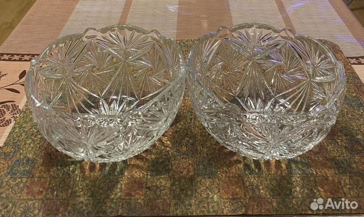 Ваза хрустальная СССР