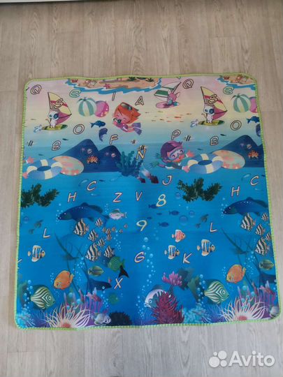 Коврик для манежа 120 на 180 и 120 на 120см