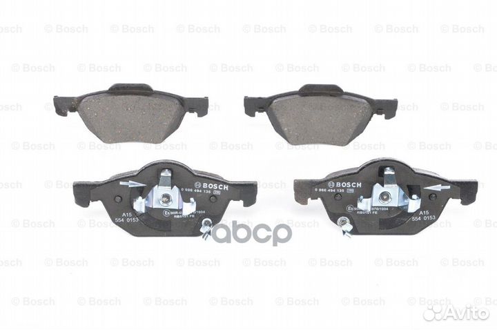 Колодки тормозные 0986494135 Bosch