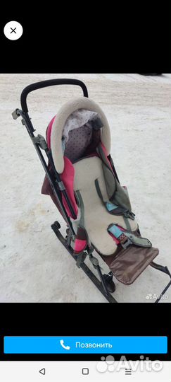 Санки коляска ника 7 3