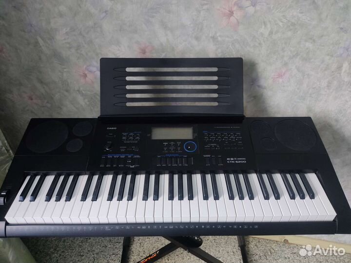 Синтезатор casio ctk 6200