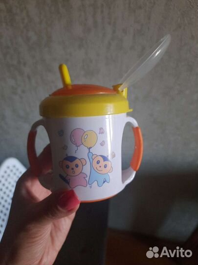 Поильник непроливайка avent